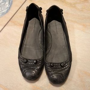 Balenciaga Black Flats size 37 7